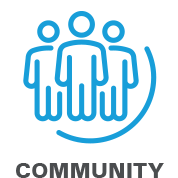 Icon of three people